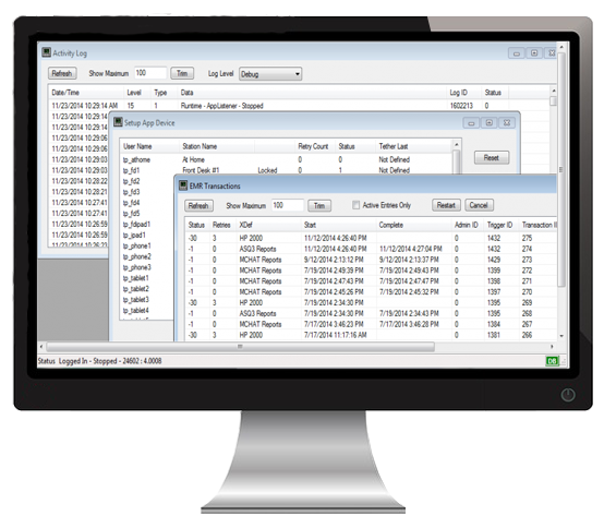 PTI Data Exchange Tablet 1