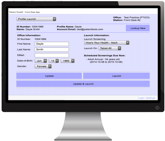 Pti Front Desk App To Manage Clients Patient Tools Family Of Apps
